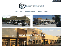 Tablet Screenshot of dorseydevelopment.com